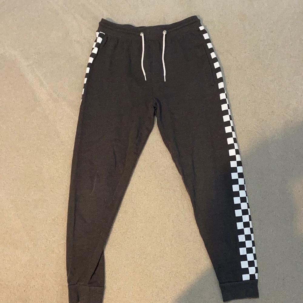 Grey sweatpants